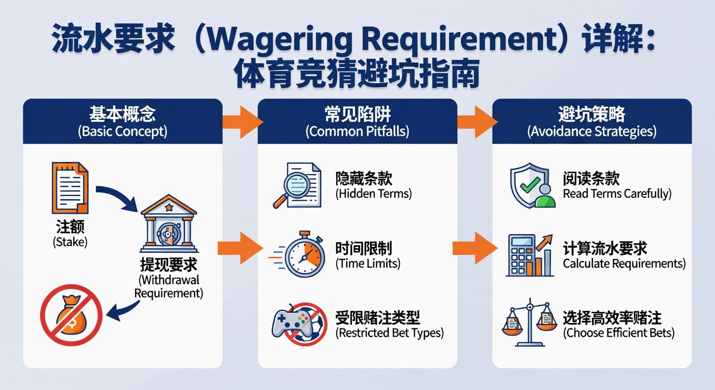 体育博彩流水要求解析：资深玩家策略与技巧（2026年）