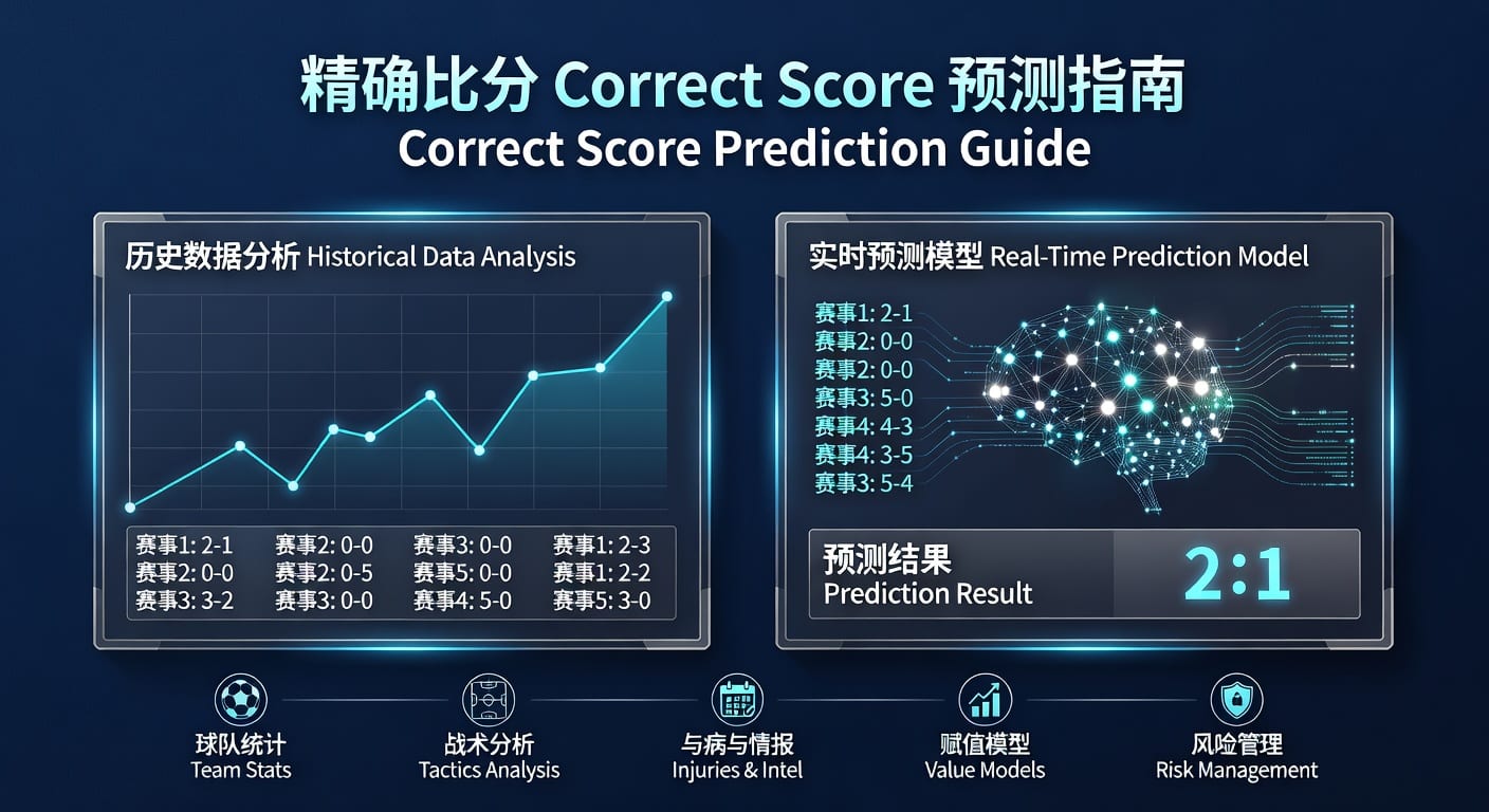 精确比分 correct score：2026年实战判断框架